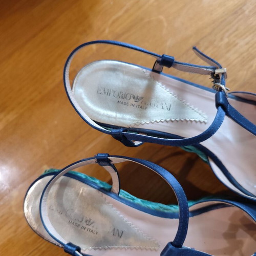 Emporio Armani πλατφόρμες εσπαντρίγιες ν37 σαν καινούργιο