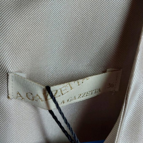 La Gazzetta dress new, size Small, beige gold
