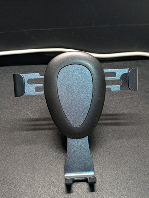 Car phone holder for air vent metal new, black
