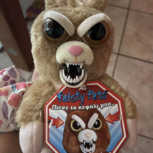 Feisty Pets plush toy with tag