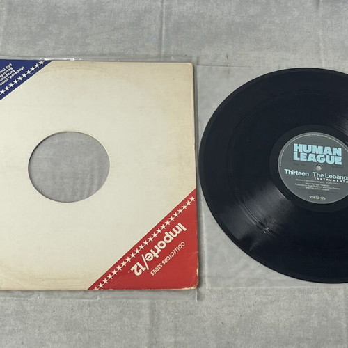 The Human League The Lebanon 1984 12” Maxi Single vinyl used