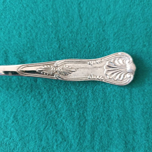 Vintage Art Nouveau silver-plated serving spoon like new