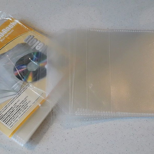 CD - DVD envelopes new, pack of 40 pieces