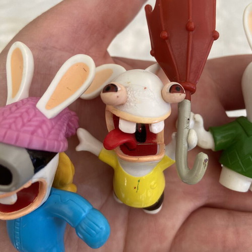 Rabbits figures used, incomplete set