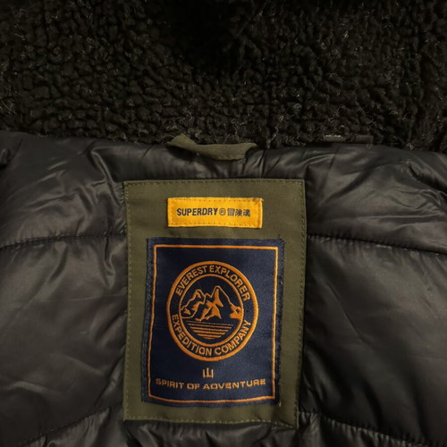 Μπουφάν Superdry medium καινούργιο, πράσινο