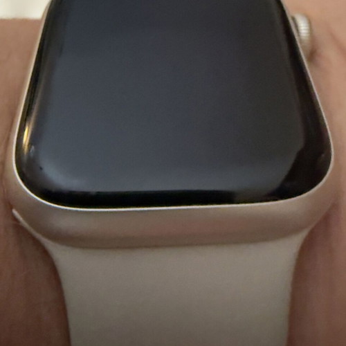 Apple Watch Series 9 45mm Silver like new with accessories