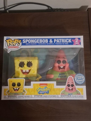 Spongebob & Patrick 2 Pack Funko Pop new