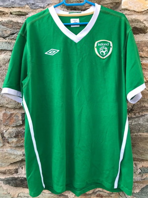 Φανέλα Εθνικής Ιρλανδίας Tailored by Umbro 2010-11 μεταχειρισμένη, μέγεθος L
