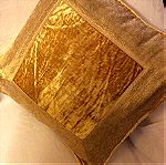  Βελούδινο διακοσμητικό μαξιλάρι 0,45Χ0,45