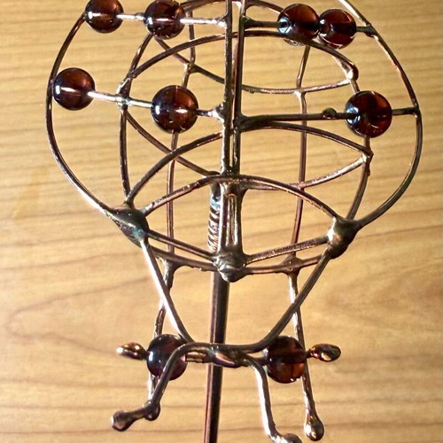 Handmade decorative ladybugs Copper Style 4.Δ.1 new