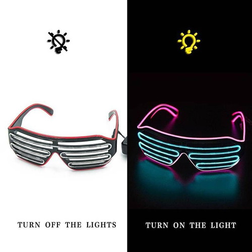 LED party glasses new in excellent condition