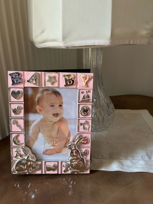 Inart Baby Photo Album 36 Sheets Pink 18x24cm new