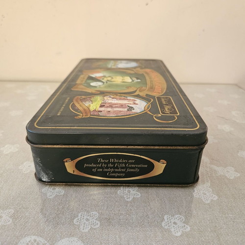 William Grant's vintage metal box for miniatures used