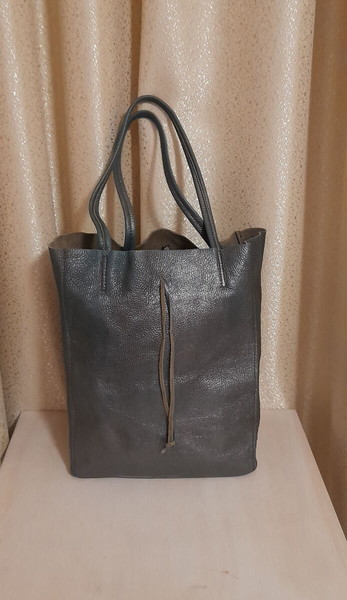 Δερμάτινη τσάντα shopper