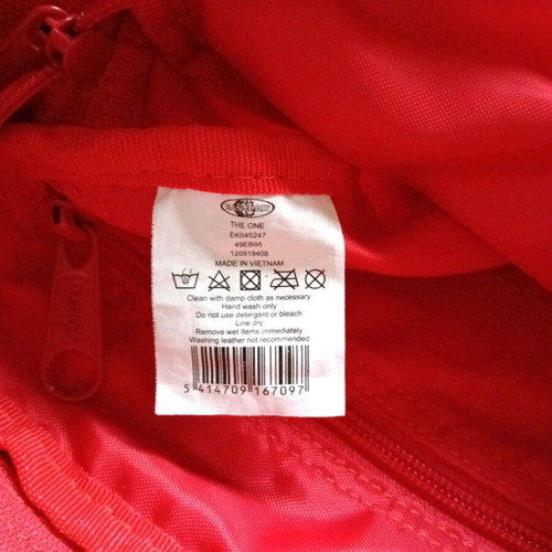 Eastpak men's bag red like new