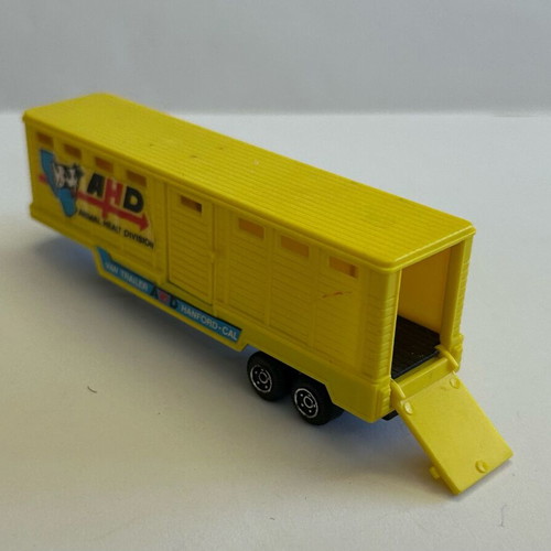 Vintage Van Trailer Animal Healt Division used
