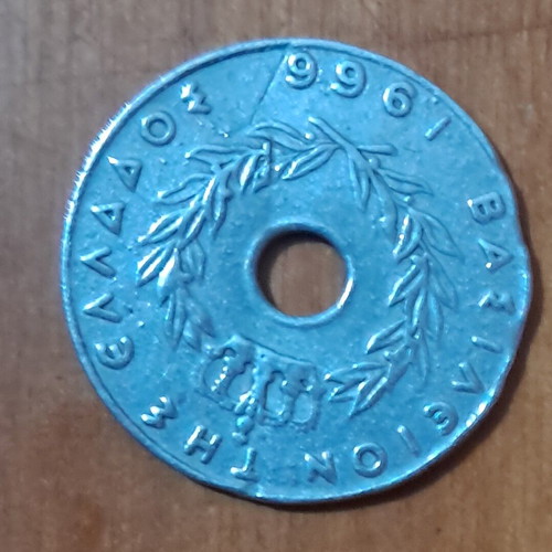 Cypriot pounds like new, 5 cents 1998 and 20 cents 1996