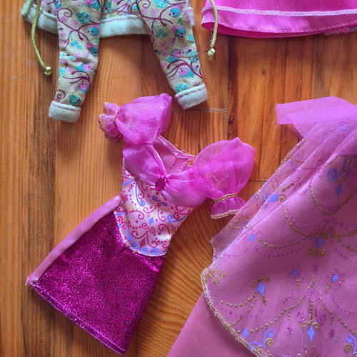 Barbie doll dresses set