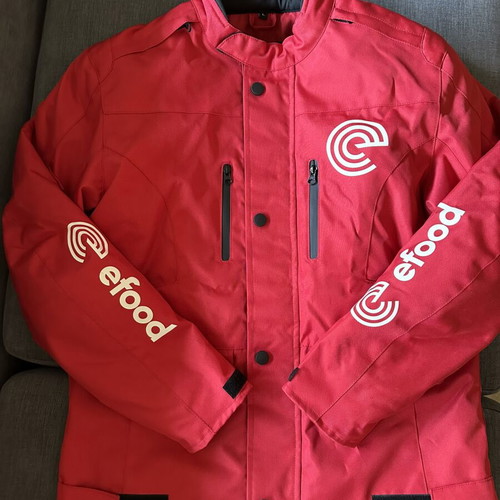 Efood delivery clothing set new, Large jacket and polo t-shirts