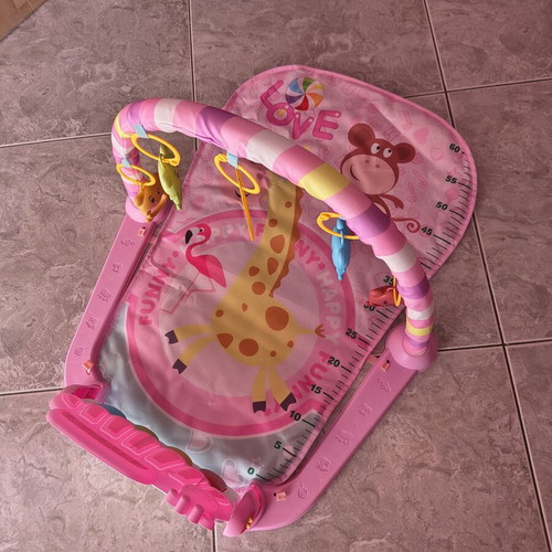 Musical Baby Gym like new for newborns with piano and hanging toys