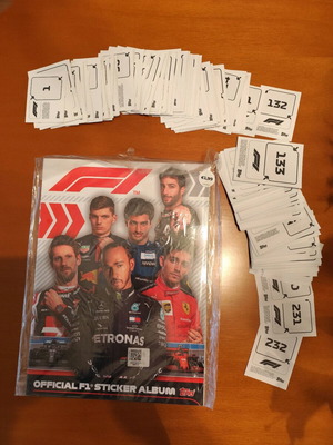 Άλμπουμ Topps Formula 1 2020 κενό στα ιταλικά με full set