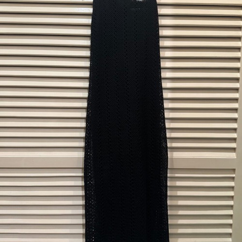 Black knitted dress Vanilla Fashion size medium like new