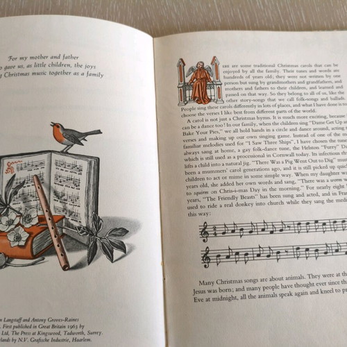 Children's book On Christmas Day In The Morning! like new, 1959