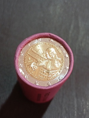 Ρολό 2€ κέρματα Λασκαρίνα Μπουμπουλίνα, ελληνικά αναμνηστικά 2025