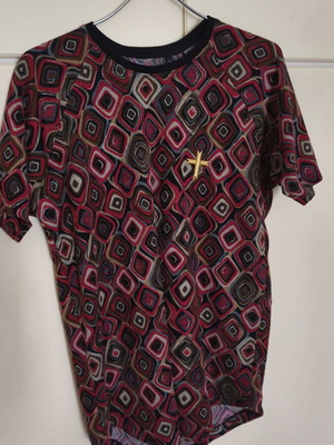 Crossover men's colorful shirt like new, size L
