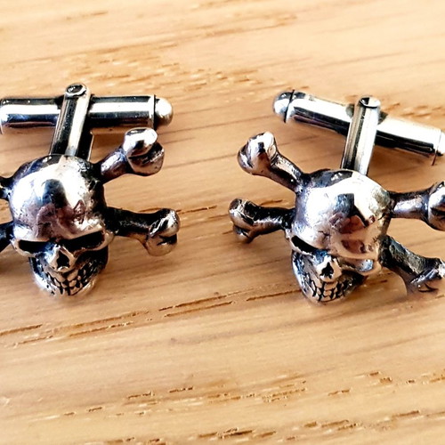 Hell's Angels cufflinks used collectible