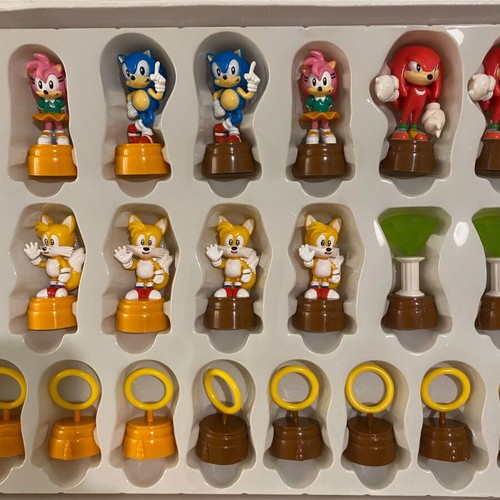 Sega Sonic the Hedgehog 3D Chess used