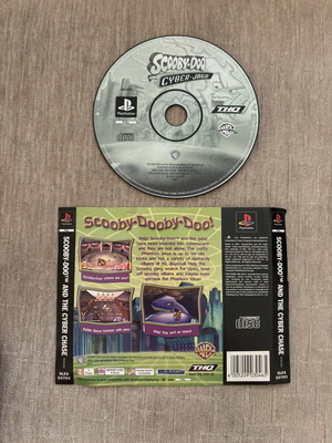 Scooby Doo Cyber Chase PlayStation 1 CD used, English