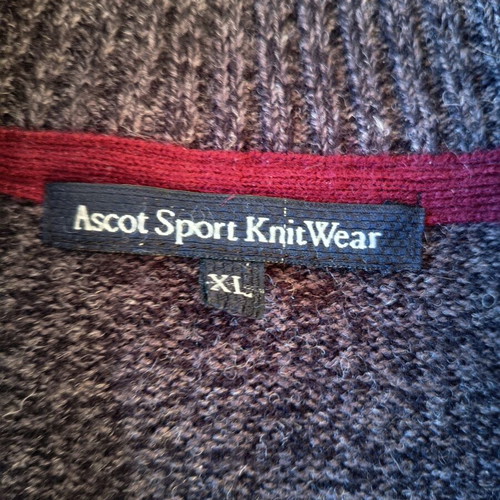 Ascot Sport men's pullover XL like new, gray