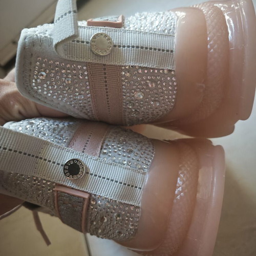 Steve Madden sneakers size 41, like new, silver