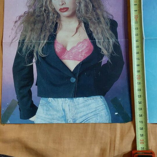 Collectible posters used 1988, pack of 2 from Agori magazine