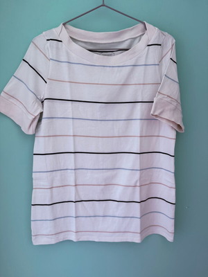 Intimissimi white cotton striped top like new, size S