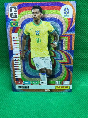Rodrygo Limited Edition Panini FIFA World Cup 2026 κάρτα καινούργιο