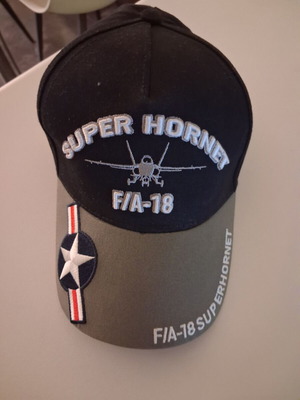 U.S. Navy Super Hornet Jockey Cap, 100% Cotton