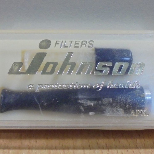 Johnson old cigarette pipe with filter new