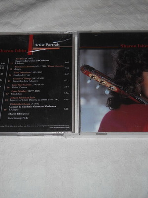 Sharon Isbin Artist Portrait CD συλλογή κλασικής κιθάρας