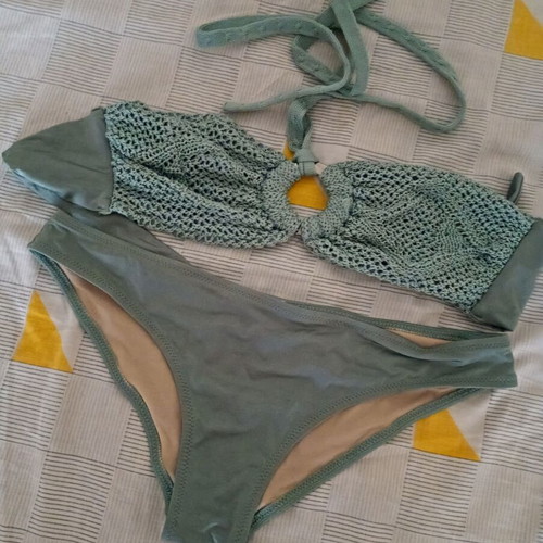 Benetton bikini green size M used