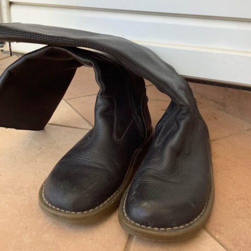 Dr. Martens boots black used, size 37