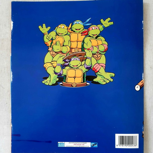 Teenage Mutant Ninja Turtles Panini 1995 Sticker Album new
