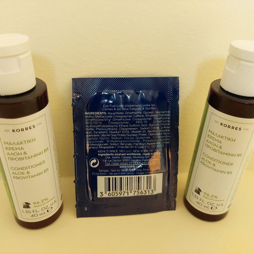 Kiehl's Eye Fuel and Korres 2 conditioner creams 40ml each new