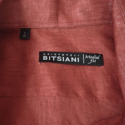 Bitsiani men's spring shirt red XL like new