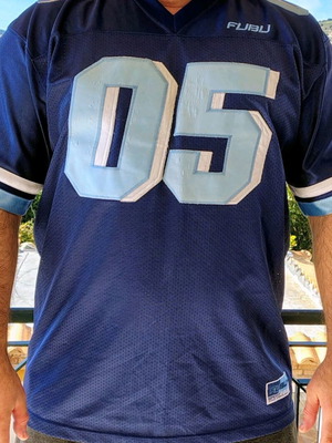 Fubu Sport Classic Edition μπλε football jersey μεταχειρισμένο, συλλεκτικό, μέγεθος XXL