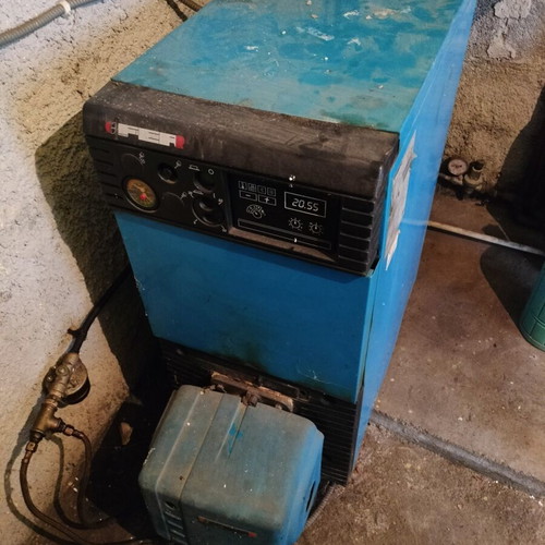 Fer GGN 60/6 Oil/Gas Boiler and Burner like new, 60 kW