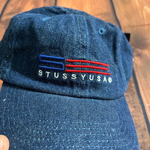 Stussy Denim Cap new, blue, one size