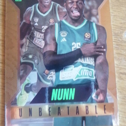 Unbeatable Nunn basketball sticker like new