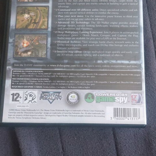 D Day PC game like new